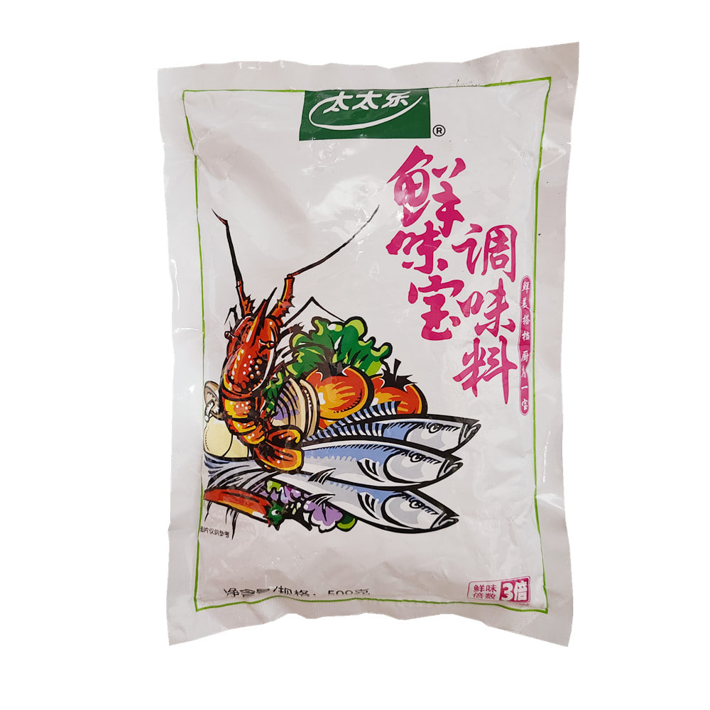 태태락 선미보 (다시다) 중국양념 조미료 500g