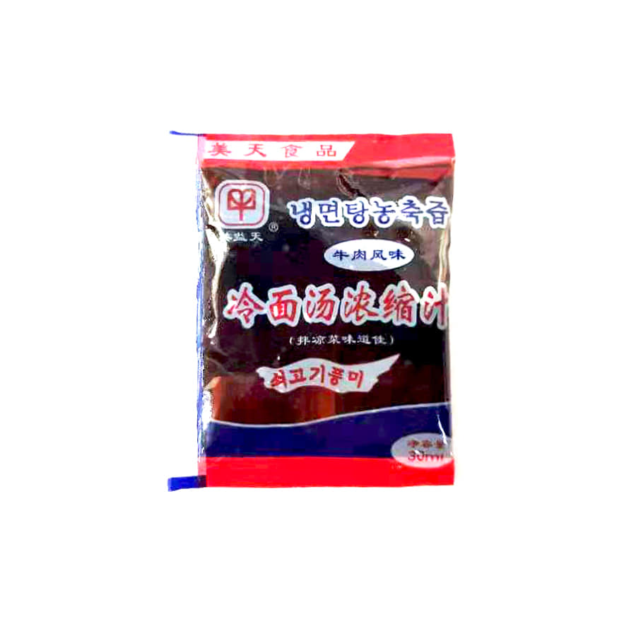 중국식품 냉면탕농축즙 소고기풍미 냉면육수 30ml